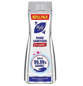 Nyle Hand Sanitizer Strawberry 400 ml for Rs.170 – Amazon