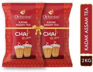 Octavius Kadak Assam CTC Tea Pouch (2 kg) for Rs.539 – Amazon