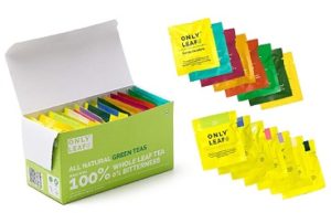 Onlyleaf 100% Natural Immunity Boosting Green Tea Sampler Box 15 Tea Bags