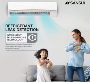 Sansui 1.5 Ton 3 Star Split AC with PM 2.5 Filter Copper Condenser
