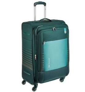 VIP Polyester 46 cms Emerald Green Softsided Suitcase