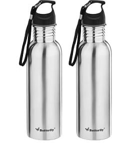 Butterfly Eco SS 750 ml Bottle (Pack of 2 Steel) for Rs.679 – Amazon