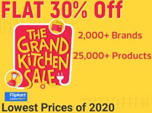 The Grand Kitchen Sale - Flat 30% Off on Kitchen Appliances
