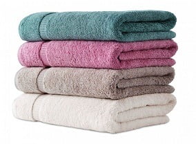 Fresh From Loom 450 GSM Cotton Bath Towel - Set of 4