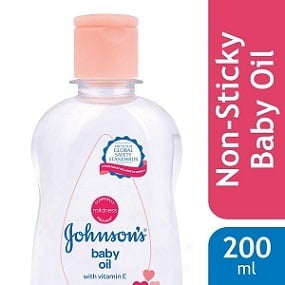 Johnsons Baby Oil with Vitamin E (200ml)