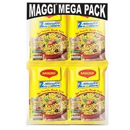 Maggi 2-Minute Noodles Masala 70g (Pack of 12) for Rs.130 – Amazon