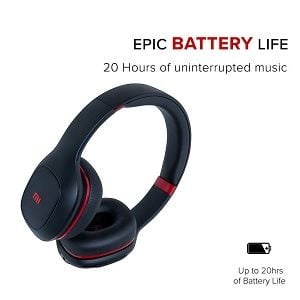 Mi Super Bass Wireless Headphones with Super Powerful Bass, Up to 20 Hours Battery Life, Bluetooth 5.0 for Rs.1599 – Amazon