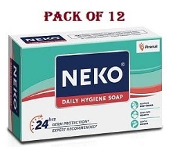 Neko Daily Hygiene Soap Green (100 g x12) worth Rs.732 for Rs.600 – Amazon