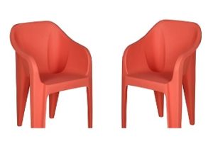 Nilkamal Mid Back Plastic Chair -Set of 2 worth Rs.1990 for Rs.1300 – Amazon
