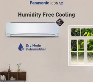 Panasonic 1.5 Ton 3 Star Split AC with Copper Condenser for Rs.34490 @ Amazon