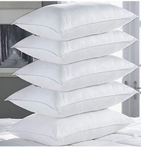 PumPum Hollow Fibre Filled 5 Piece Pillow Set – 17″ x 27″ for Rs.949 – Amazon