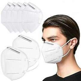 SIAMO High quality 5 layer N95 mask Cotton (Pack of 3)