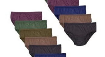 Wearville Women’s Plain Cotton Panties Pack of 12 for Rs.579 – Amazon