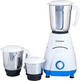 Westinghouse MG55W3A-DH Mixer grinder-550W with 3 Jars for Rs.1600 – Amazon