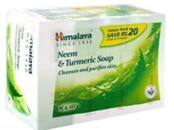 Himalaya Herbals Neem and Turmeric Soap, 125gm (Pack of 4)
