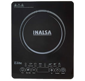 Inalsa Induction Cooktop Elite-2100W Feather Touch Control