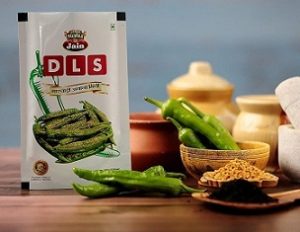 Jain DLS Green Chilly Marwadi Athana Mirchi Pickle 400g
