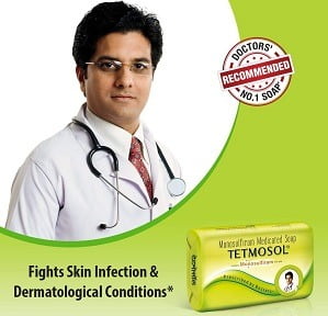 Tetmosol Monosulfiram Medicated Soap (Pack of 4) worth Rs.336 for Rs.299 – Amazon