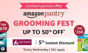 Amazon Grooming Fest: Upto 50% Off on Health & Personal Care Products