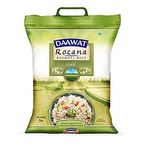 Daawat Rozana Gold Basmati Rice 5kg for Rs.349 @ Amazon Fresh