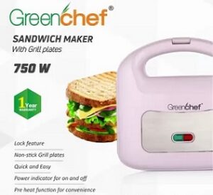 Greenchef Sandwitch Maker with Grill Plate for Rs.799 @ Amazon