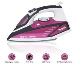 Inalsa Flair 2200 W Steam Iron, Vertical Steaming for Rs.1399 @ Amazon