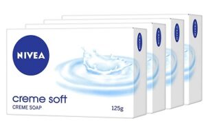 NIVEA Soap Creme Soft (125g x 4)