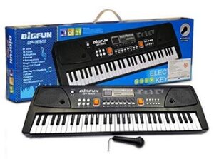 OUD 61 Keys Bigfun Electronic Piano with USB MP3 Play Function & Microphone