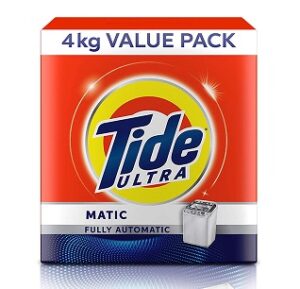 Tide Ultra Matic Detergent Washing Powder 4 Kg for Rs.359 @ Amazon Pantry
