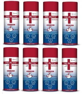 Tri-Activ Disinfectant Spray for Multi-Surfaces (230 ml x 8)