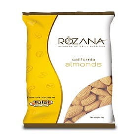 Tulsi Rozana California Almonds 1 Kg for Rs.805 @ Amazon