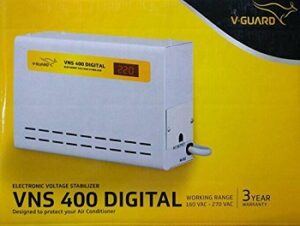 V-Guard VNS 400 Digial Voltage Stabilizer for AC (160 V – 270 V) for Rs.3070 @ Amazon