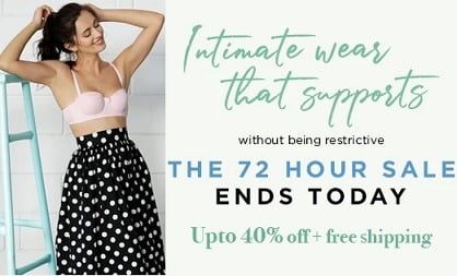 Zivame The 72 Hours Sale Upto 40% Off with Free Shipping