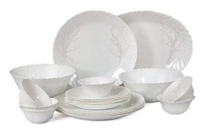 Cello Imperial Winter Frost Opalware Dinner Set, 21 Pieces for Rs.1459 @ Amazon