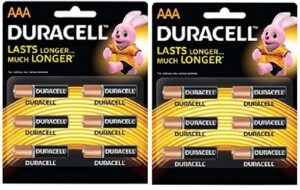 Duracell Alkaline Battery AAA pack of 2 (12 cell)