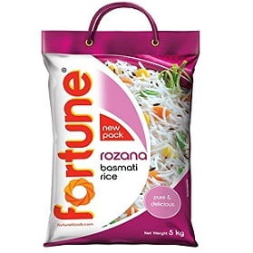 Fortune Rozana Basmati Rice 5kg for Rs.428 @ Amazon Pantry