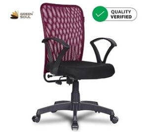 Green Soul Seoul Mid Back Chair for Rs.4089 @ Amazon