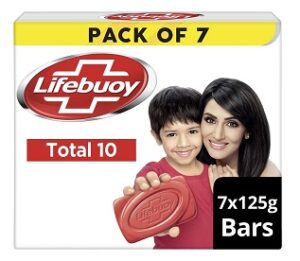 Lifebuoy Total 10 Soap (125 g x 7) worth Rs.196 for Rs.151 @ Amazon