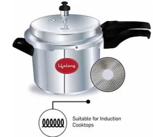 Lifelong 3 L Induction Bottom Pressure Cooker for Rs.579 @ Flipkart