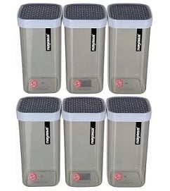 Nayasa 1500 ml Plastic Grocery Container (Pack of 6) for Rs.665 @ Amazon