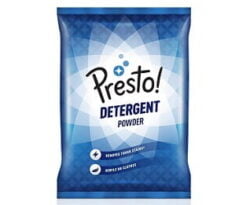 Presto! Detergent Powder 8 kg  for Rs.639 @ Amazon