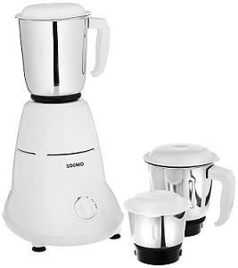 Solimo 500W Mixer Grinder (ISI certified) with 3 Jars for Rs.1849 @ Amazon