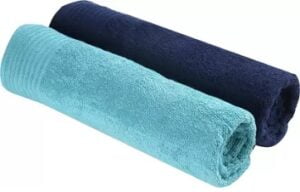 Trident Cotton 380 GSM Bath Towel Set (Pack of 2)