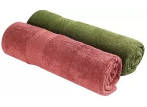 Trident Cotton 460 GSM Bath Towel Set (Pack of 2) for Rs.459 @ Flipkart