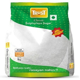 Trust Classic Sulphur Less Sugar 5kg for Rs.199 @ Amazon Pantry