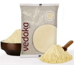 Vedaka Gram Flour (100% Chana Besan) 1 kg for Rs.101 @ Amazon Fresh
