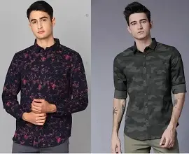 Casual Shirts for Men - 50-80% off