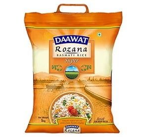 Daawat Rozana Super Basmati Rice 5kg for Rs.349 @ Amazon