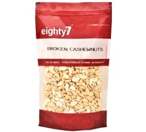 Eighty7 Broken Cashews 4 Piece 1Kg for Rs.699 @ Amazon