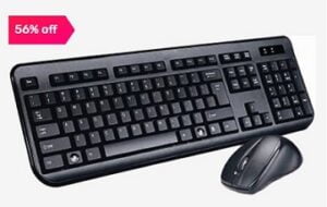 Envent Wireless Keyboard and Mouse Combo (ET-KBWC002) for Rs.594 @ Tatacliq